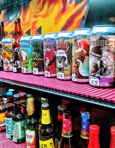 Carta de cervezas artesanas